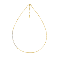 wholesale 925 Sterling Silver Elegant Gold Chain Necklace Wholesale with CZ Bar Pendant – Luxury Jewelry Statement Piece-undefined