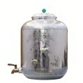 wholesale Pure 999 Handcrafted  Water Dispenser with Ornate Floral Patterns and Goldfish Motifs-Premium Water Tank - Handicraft-0-0