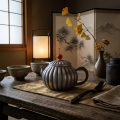 wholesale Pure 999 Fine Silver Elegant  Teapot with Wooden Handle and Gold Accents-exquisite handmade teapot - Handicraft-0-3