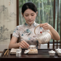 wholesale Pure 999 Fine Silver Elegant Handcrafted Ribbed Silver Teapot with Traditional Engravings and Woven Handle - Handicraft-0-1
