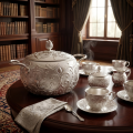 wholesale Pure 999 Fine Silver Elegant Silver-Plated Tureen with Intricate Floral Engravings and Matching Lid - Handicraft-0-2