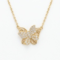 wholesale 925 Sterling Silver Elegant Sterling Silver Sparkling Pave Butterfly Pendant Necklace - Jewelryodm-undefined