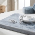 wholesale 925 Sterling Silver Modern Geometric  Earrings with Triple Sphere Stud Design-0-3
