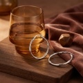 wholesale 925 Sterling Silver Elegant Sterling Silver Bamboo Style Textured Hoop Earrings for Women-0-3