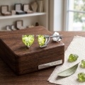 wholesale 925 Sterling Silver Heart-Shaped Peridot Stud Earrings in  Sterling  Prong Setting-0-2