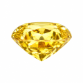 Golden Cushion-shaped Moissanite-0-1