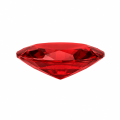Colored Gemstone Cultured Ruby Oval-0-1