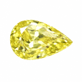 Lemon Yellow Water Drop Moissanite-0-1