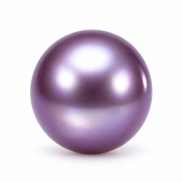 Freshwater Purple Pearl, Semi-pore Natural Dyeing-Size: 6mm Shape: Semi-pore natural dye