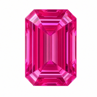 Colored Gemstone Cultivation Hot Powder Emerald Cut-Stone size: 5*7 cm; Stone weight: 1 CT