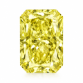Lemon Yellow Radiant Moissanite-0-2