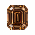 Coffee-colored Emerald Green Chimosand Diamond-0-0