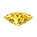 Golden Marquise-shaped Moissanite-0-1
