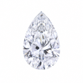 Pear-shaped Moissanite Gemstone - D-0-0