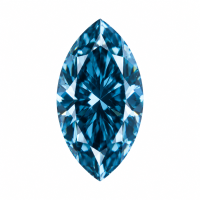 London Blue Horse Eye Moissanite-Stone Carat: 1 Stone Size: 5*10