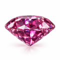 Rose-red Oval Moissanite-0-1