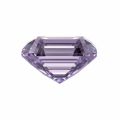 Colored Gemstone Cultivation: Grayish Purple Emerald Cut-0-1