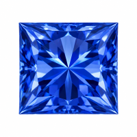 Cultivation Of Sapphire Princess-Stone size: 6*6 cm; Stone weight: 1 CT