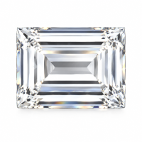 Moissanite With Long, Straight, Square Corners-Weight: 0.231ct Dimensions: 2.5 x 5 cm Quantity: 4 (1 carat)