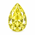 Lemon Yellow Water Drop Moissanite-0-0