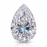Pear-shaped Cultured Diamond Vs1-d-Weight: 0.5CT Clarity: VS1-D
