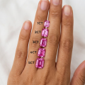 Rose-red Emerald Green Chemozambique Diamond-0-4