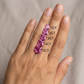 Rose-red Ascher Moissanite-0-3