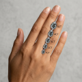 Grey Teardrop Moissanite-0-3