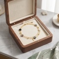 wholesale 925 Sterling Silver Elegant Multilayered Clover Anklet With Shell Floral Charms And Polished Beads-0-2