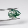 Aquatic Plant Agate Moss Agate Teardrop Shape-0-1