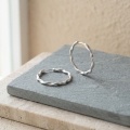 wholesale 925 Sterling Silver Elegant Twisted  Branch Ring with Organic Wave Design-0-2