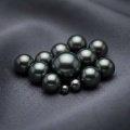 Freshwater Black Pearls, Semi-pore, Naturally Dyed-0-1