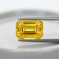 Golden Emerald Chemozambique Diamond-0-2