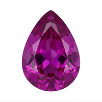 Cultivating Pink And Purple Teardrop-shaped Gemstones-Stone size: 7*10 cm; Stone weight: 2 carats.