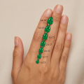 Colored Gemstone Cultivation Of Emerald Pear Shape-0-2