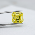 Lemon Yellow Asche Moissanite-0-2