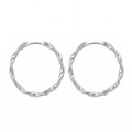 wholesale 925 Sterling Silver Elegant Twisted  Branch Ring with Organic Wave Design-0-0