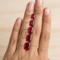 Garnet Red Emerald Chemozan Diamond-0-2