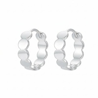 wholesale 925 Sterling Silver Elegant  Wavy Band Ring with Curved Segments-undefined