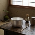wholesale 999 Pure Silver Hand-hammered Silver Tone Stainless Steel Deep Serving And Mixing Bowl - Handicraft-0-2