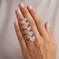 Heart-shaped Moissanite Loose Stone - D-0-4