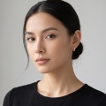 wholesale 925 Sterling Silver Textured  Hoop Earring with Hinge Closure-0-5