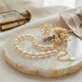 wholesale 925 Sterling Silver Elegant Sterling Silver Freshwater Pearl Bracelet with Adjustable Extender Chain and S925 Hallmark-0-2