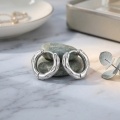 wholesale 925 Sterling Silver Hoop Earrings For Women Irregular Wavy Textured Chunky Huggie Hoops-0-1