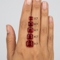 Garnet-red Ascher Mozambique-0-2