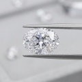Egg-shaped Moissanite Gemstone - D-0-2