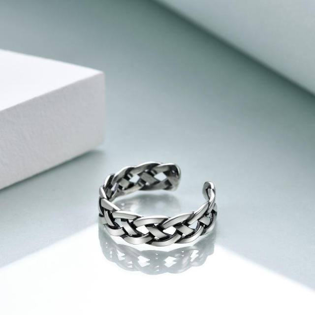 Sterling Silver Celtic Knot Ring-3