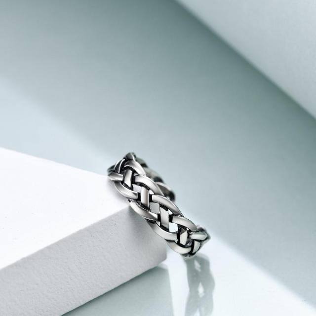 Sterling Silver Celtic Knot Ring-2
