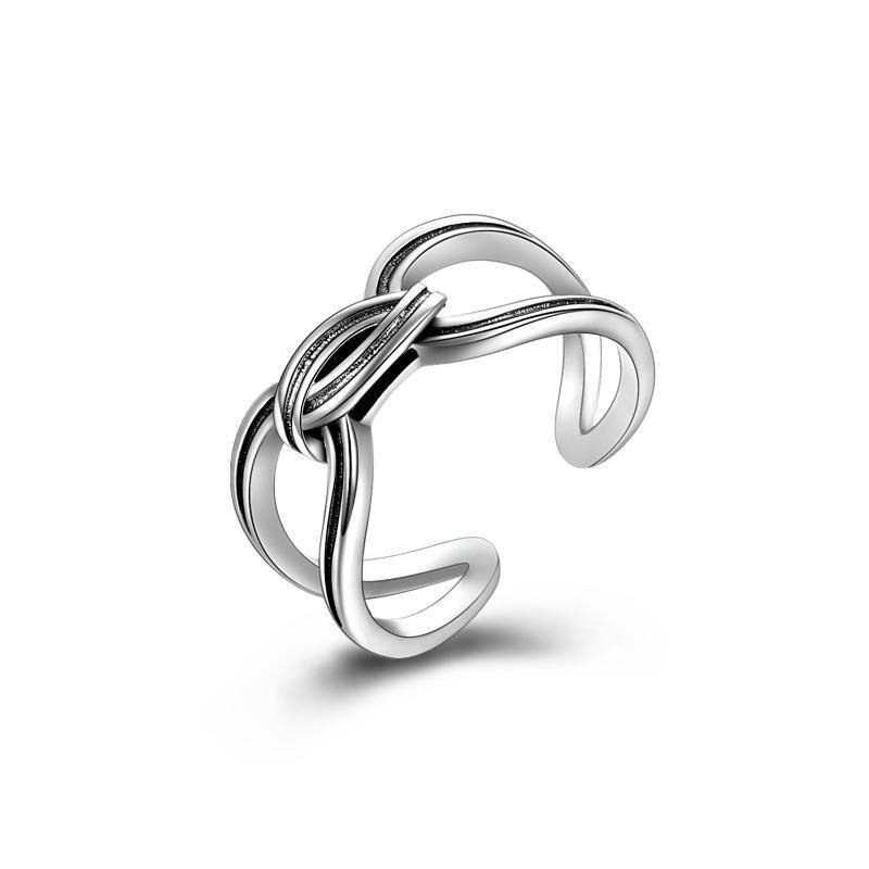 Sterling Silber Offener Ring-1