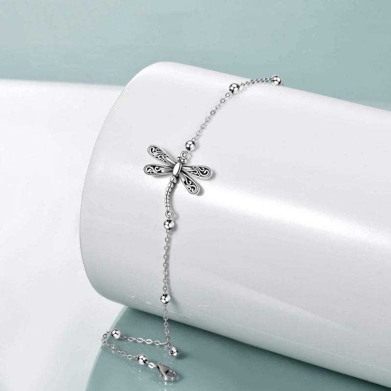 8aced6521caf5cfa5adf1386908e66e8 - 925 Sterling Silver Dragonfly Bracelet Dragonfly Jewelry for Women Girls Gifts